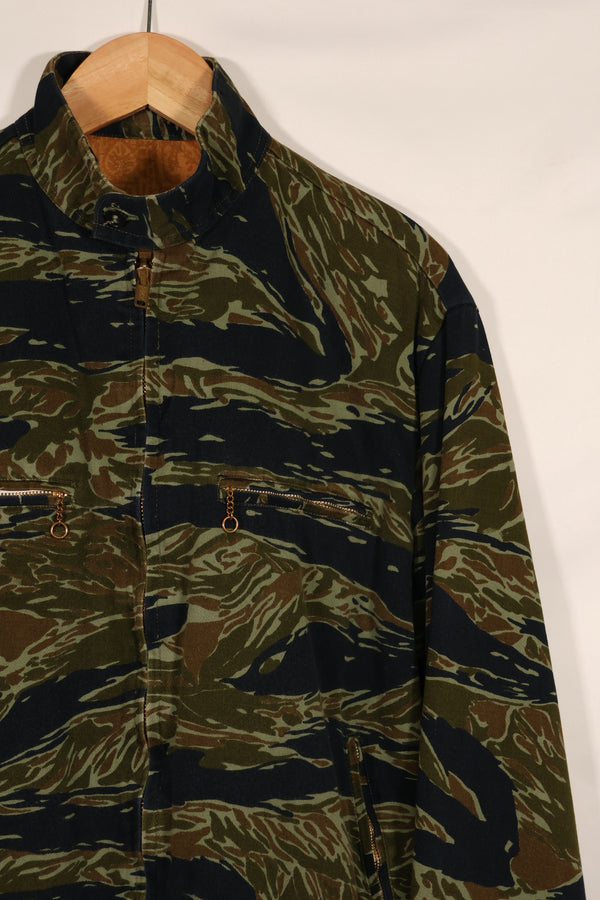 実物 推定1970年代 タイガーストライプ レーシングジャケット テイラー品 中古品