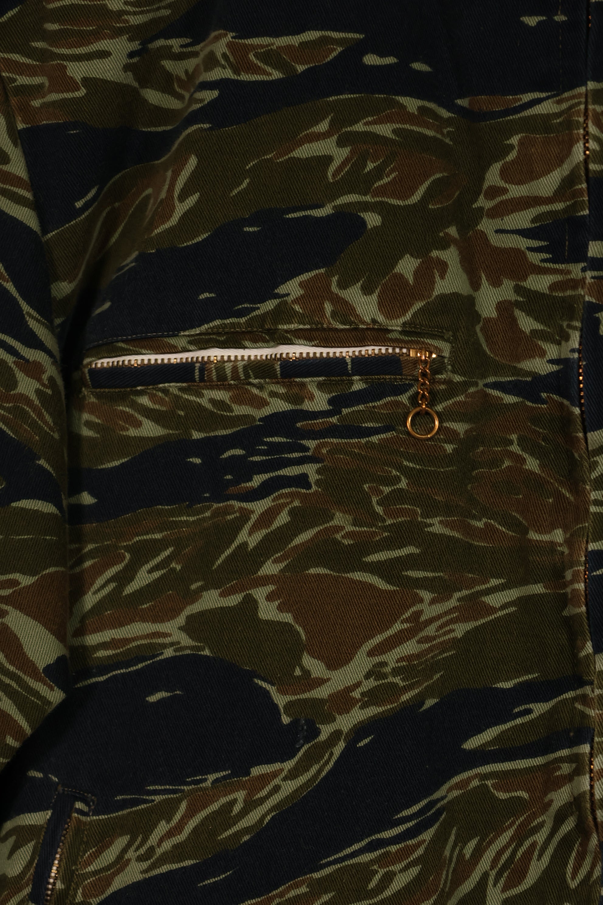 実物 推定1970年代 タイガーストライプ レーシングジャケット テイラー品 中古品