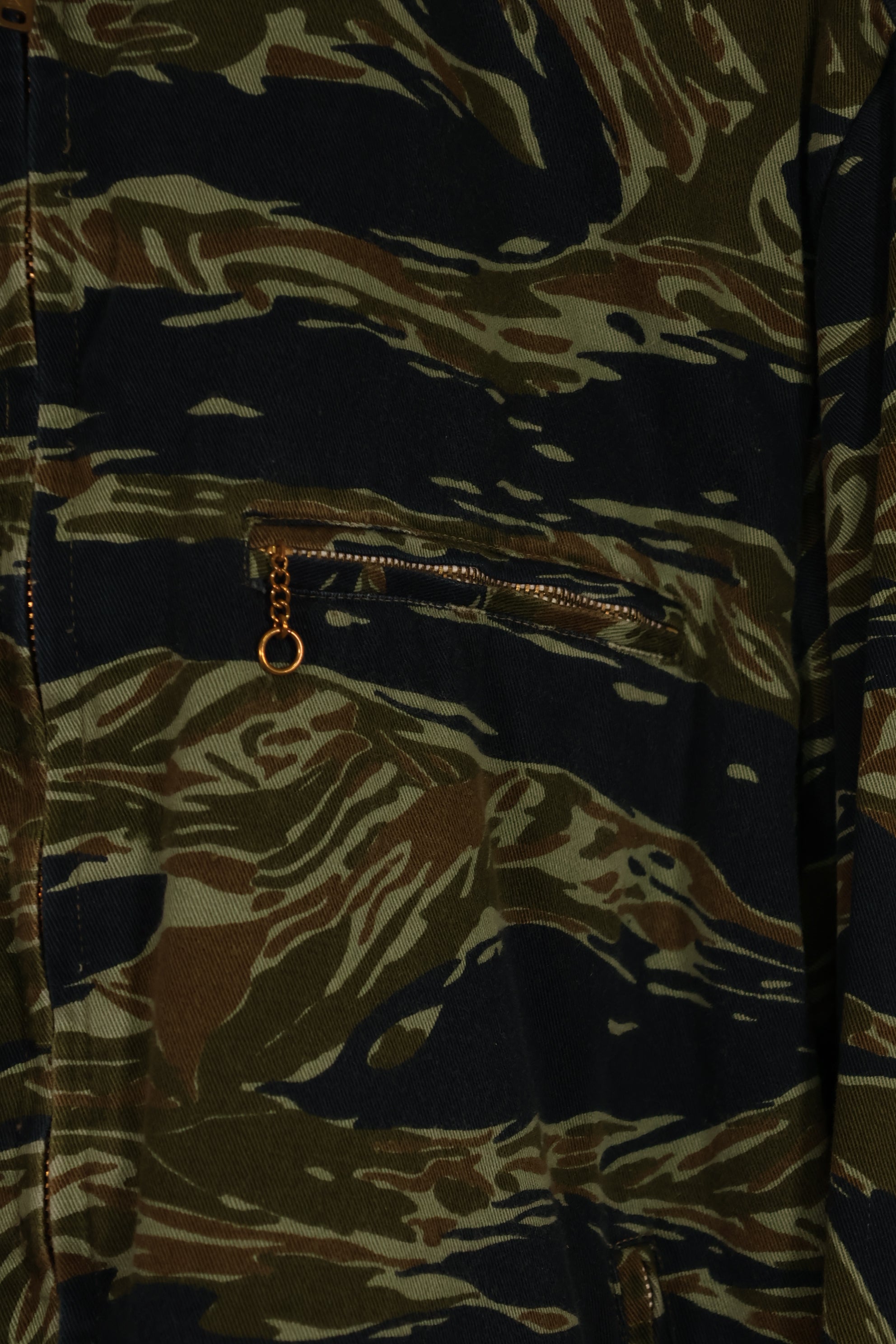 実物 推定1970年代 タイガーストライプ レーシングジャケット テイラー品 中古品