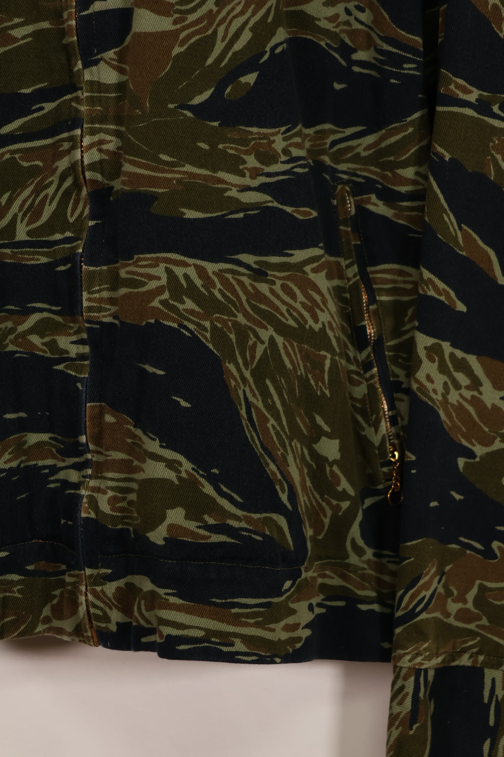 実物 推定1970年代 タイガーストライプ レーシングジャケット テイラー品 中古品