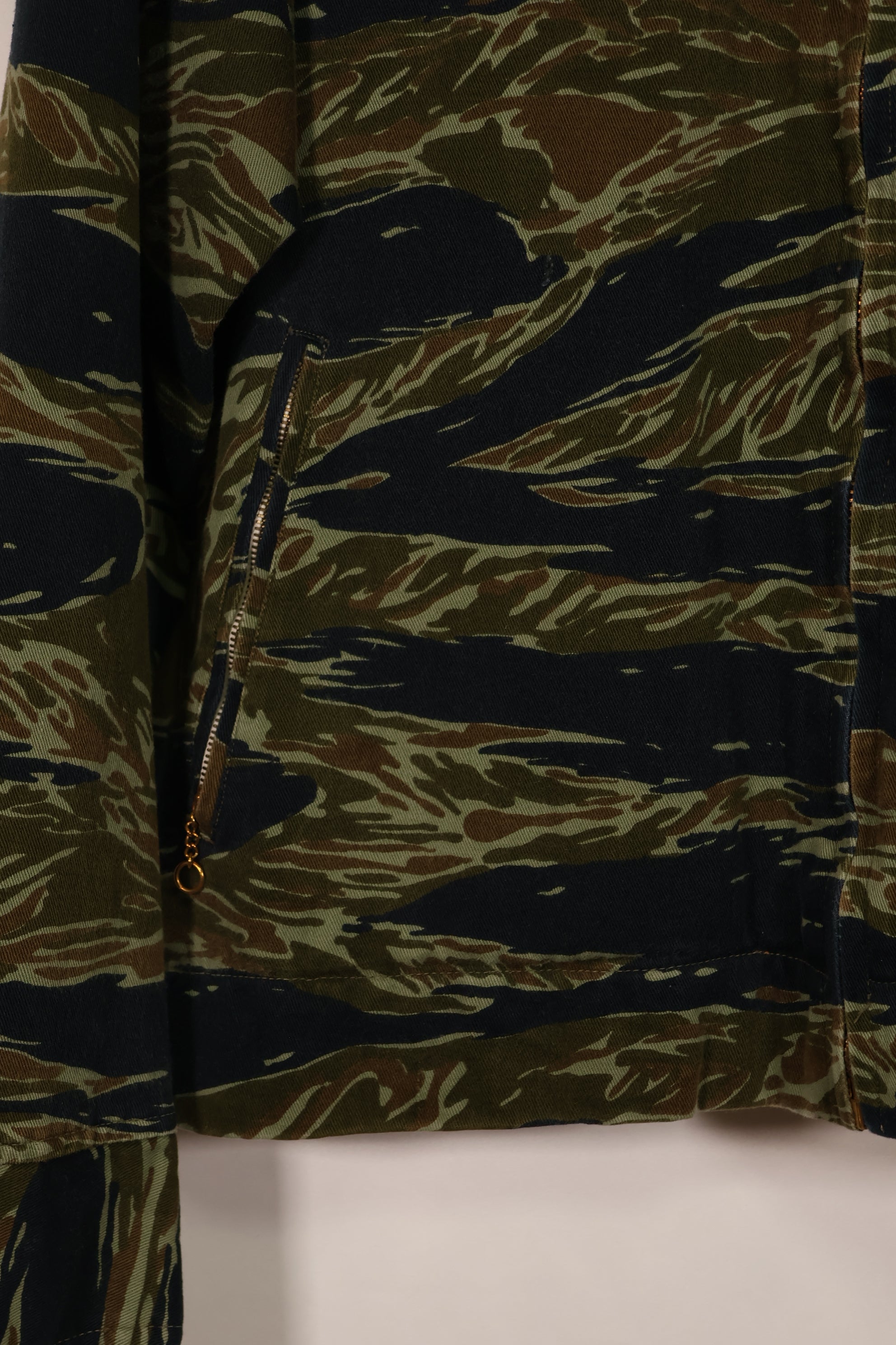 実物 推定1970年代 タイガーストライプ レーシングジャケット テイラー品 中古品