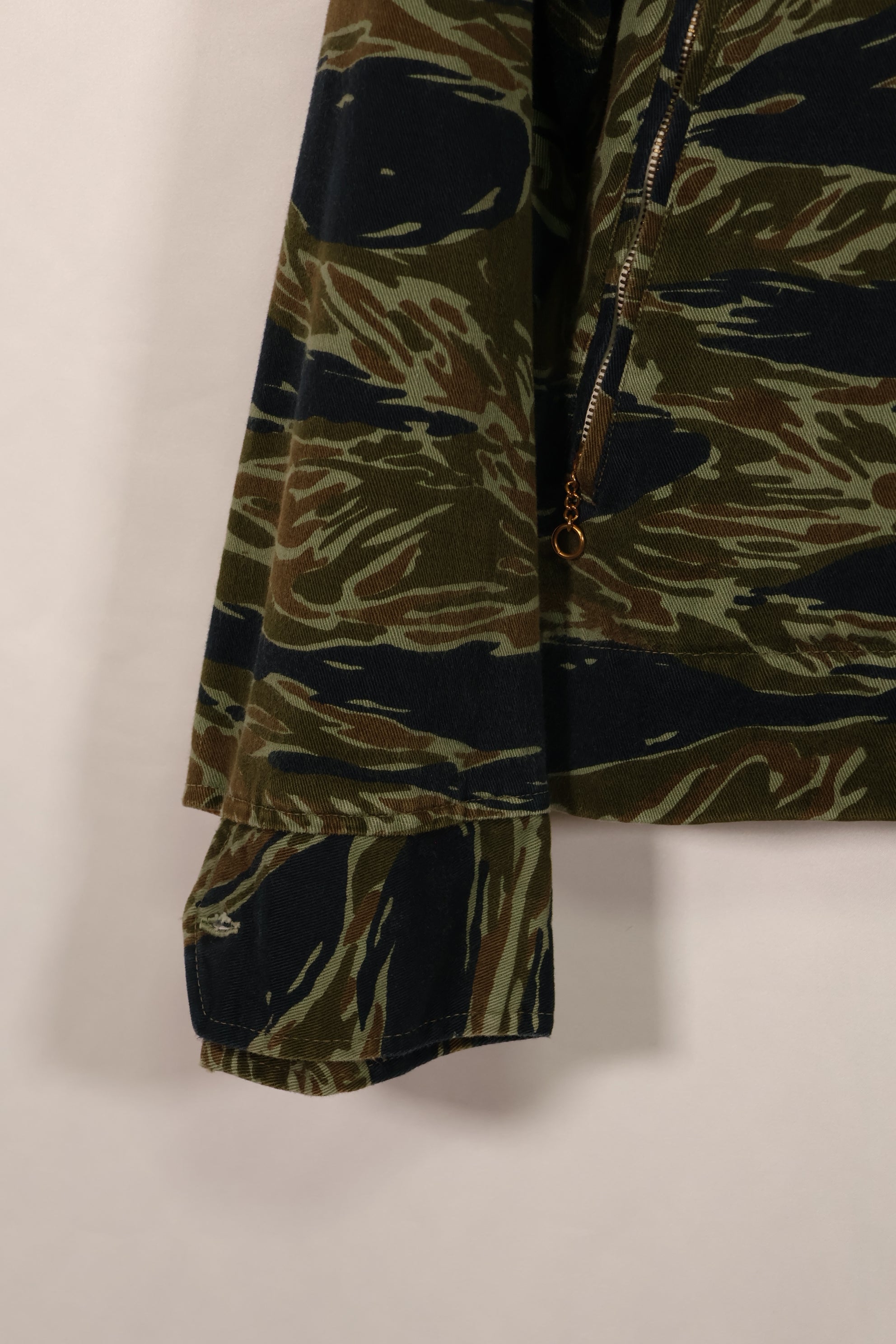 実物 推定1970年代 タイガーストライプ レーシングジャケット テイラー品 中古品