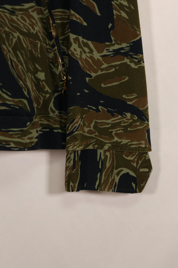 実物 推定1970年代 タイガーストライプ レーシングジャケット テイラー品 中古品