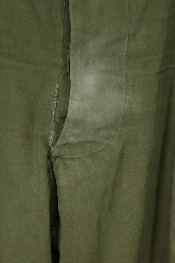 1964年契約 1st Model ジャングルファティーグ パンツ L-R 汚れあり 補修あり 中古品