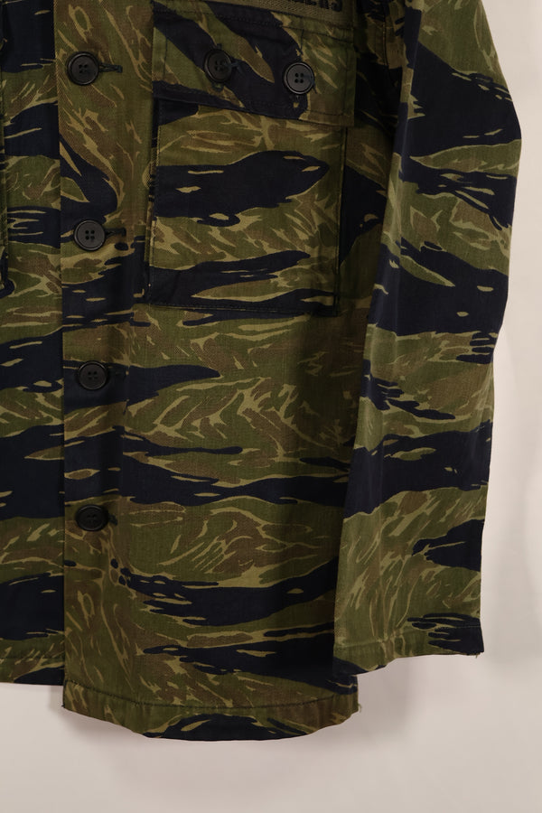 実物 タイガーストライプ TO78タイガー ジャケット 状態良い A-Lサイズ パッチ後付け