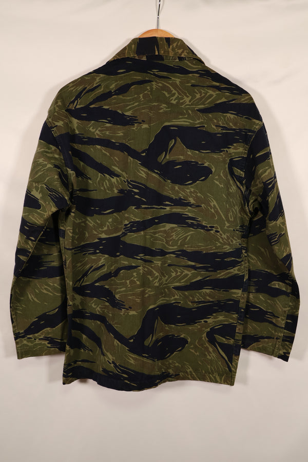 実物 タイガーストライプ TO78タイガー ジャケット 状態良い A-Lサイズ パッチ後付け