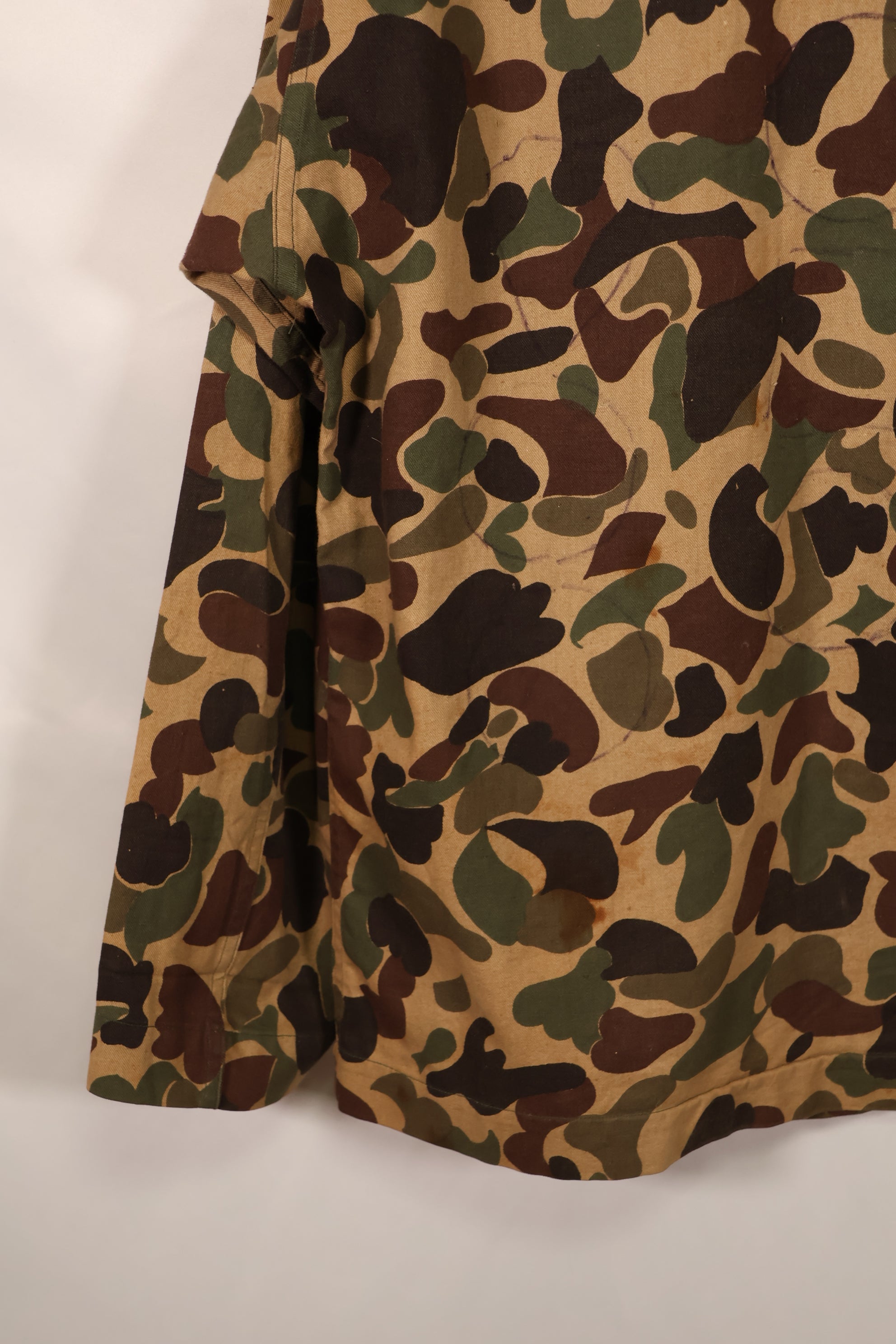 実物 CIDG ベオガム迷彩 13スターボタン付き ダックハンター迷彩 中古品