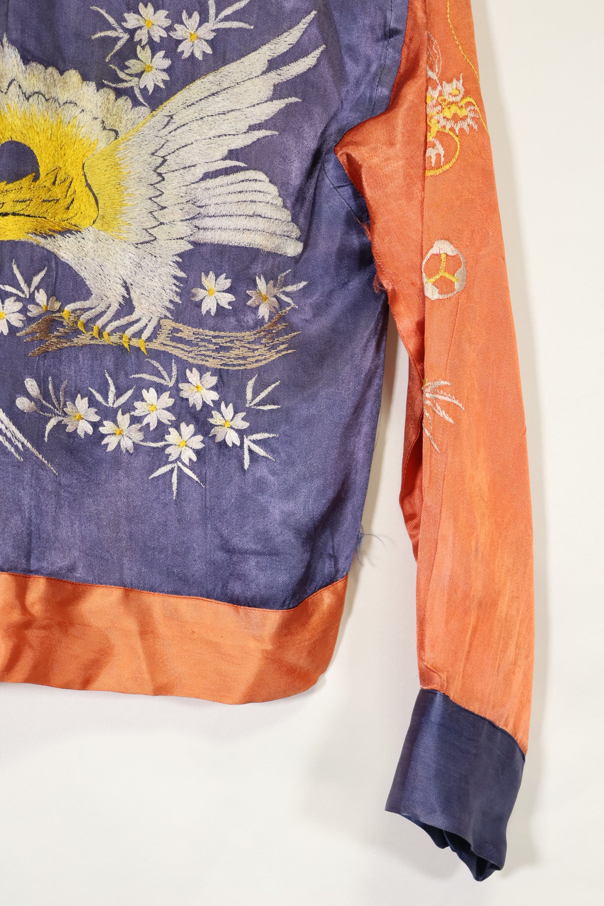 推定 1950年代後半〜1960年代 子供用 OKINAWA シャツ 刺繍お土産品 未使用品