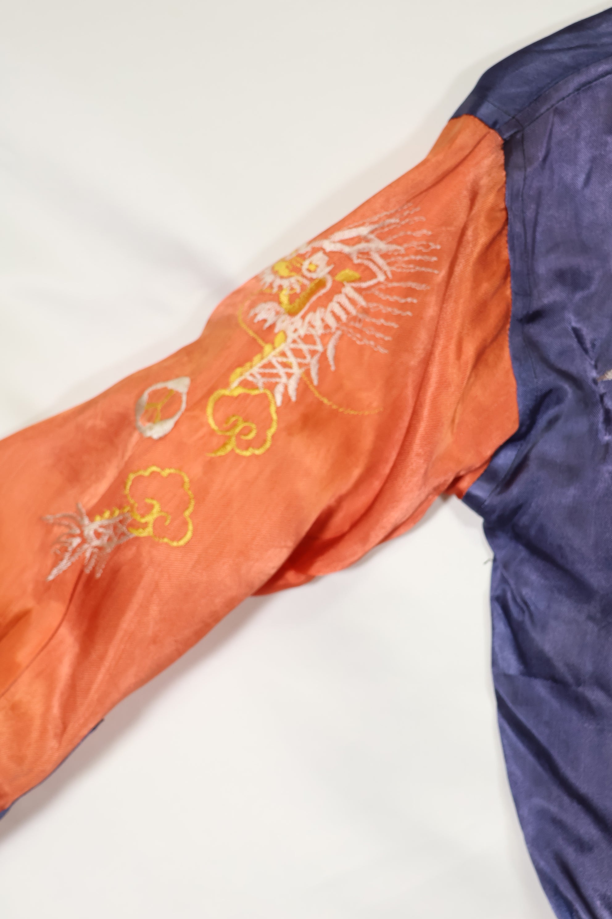 推定 1950年代後半〜1960年代 子供用 OKINAWA シャツ 刺繍お土産品 未使用品