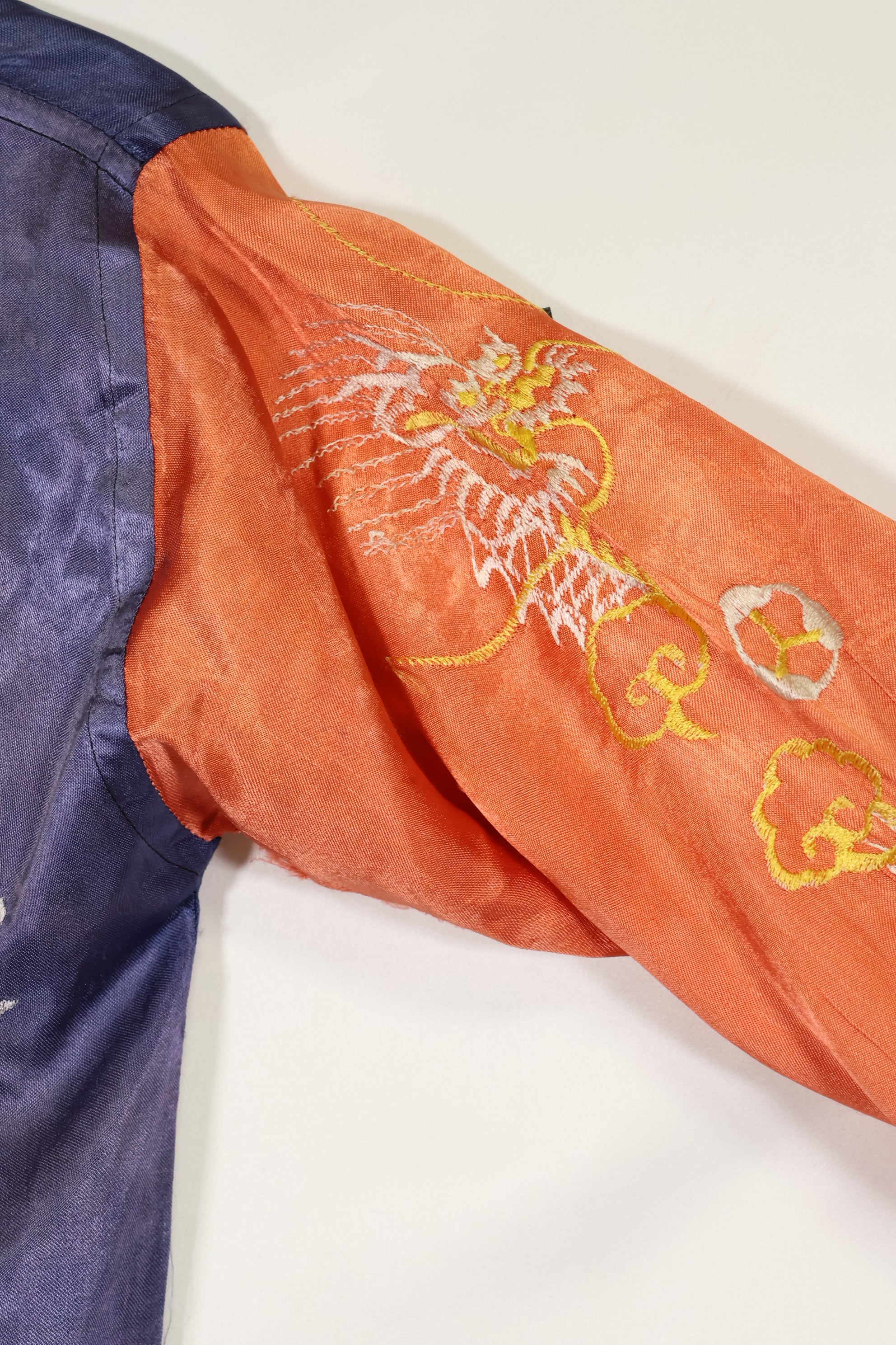 推定 1950年代後半〜1960年代 子供用 OKINAWA シャツ 刺繍お土産品 未使用品