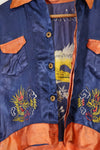 推定 1950年代後半〜1960年代 子供用 OKINAWA シャツ 刺繍お土産品 未使用品
