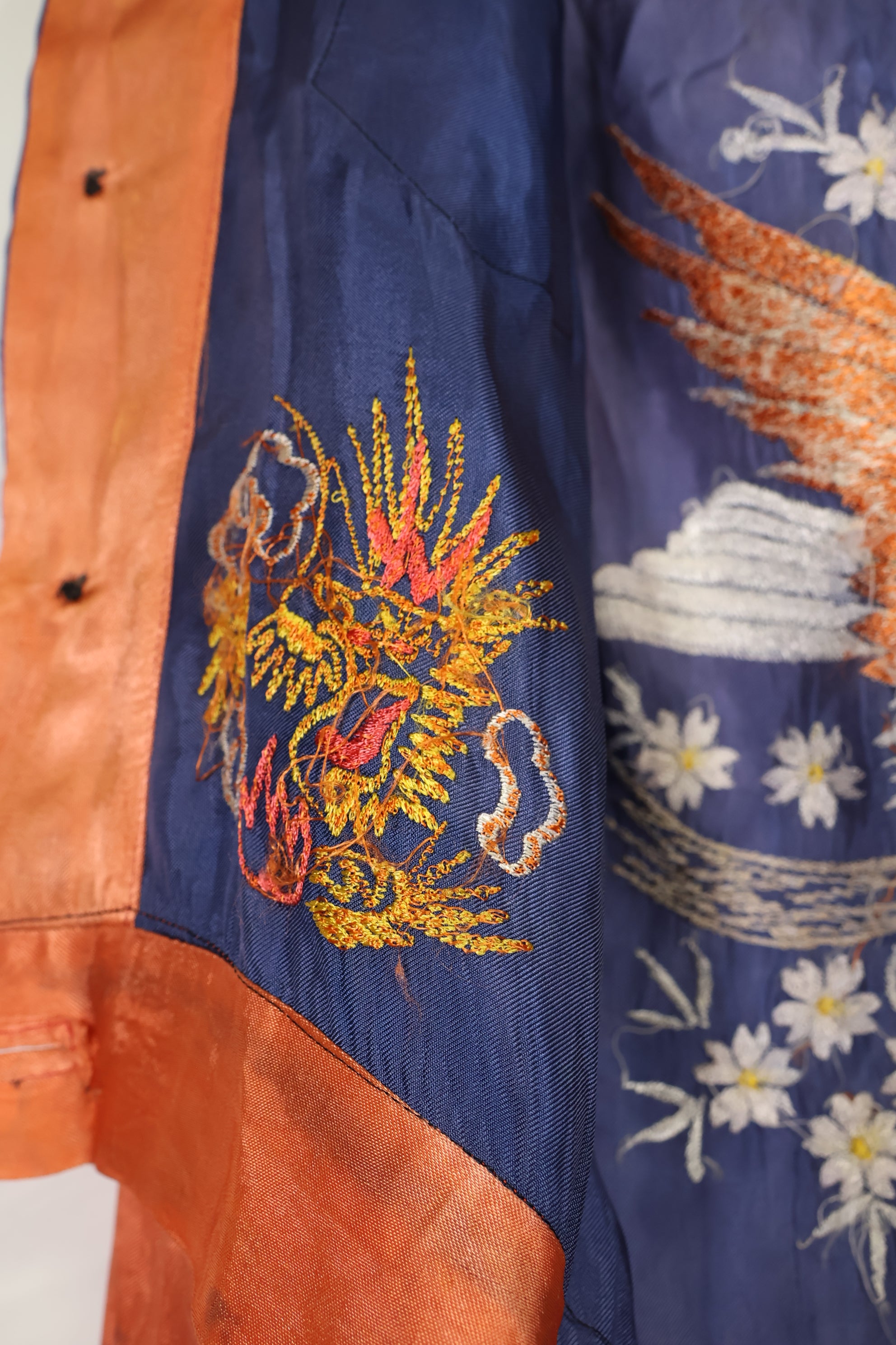 推定 1950年代後半〜1960年代 子供用 OKINAWA シャツ 刺繍お土産品 未使用品