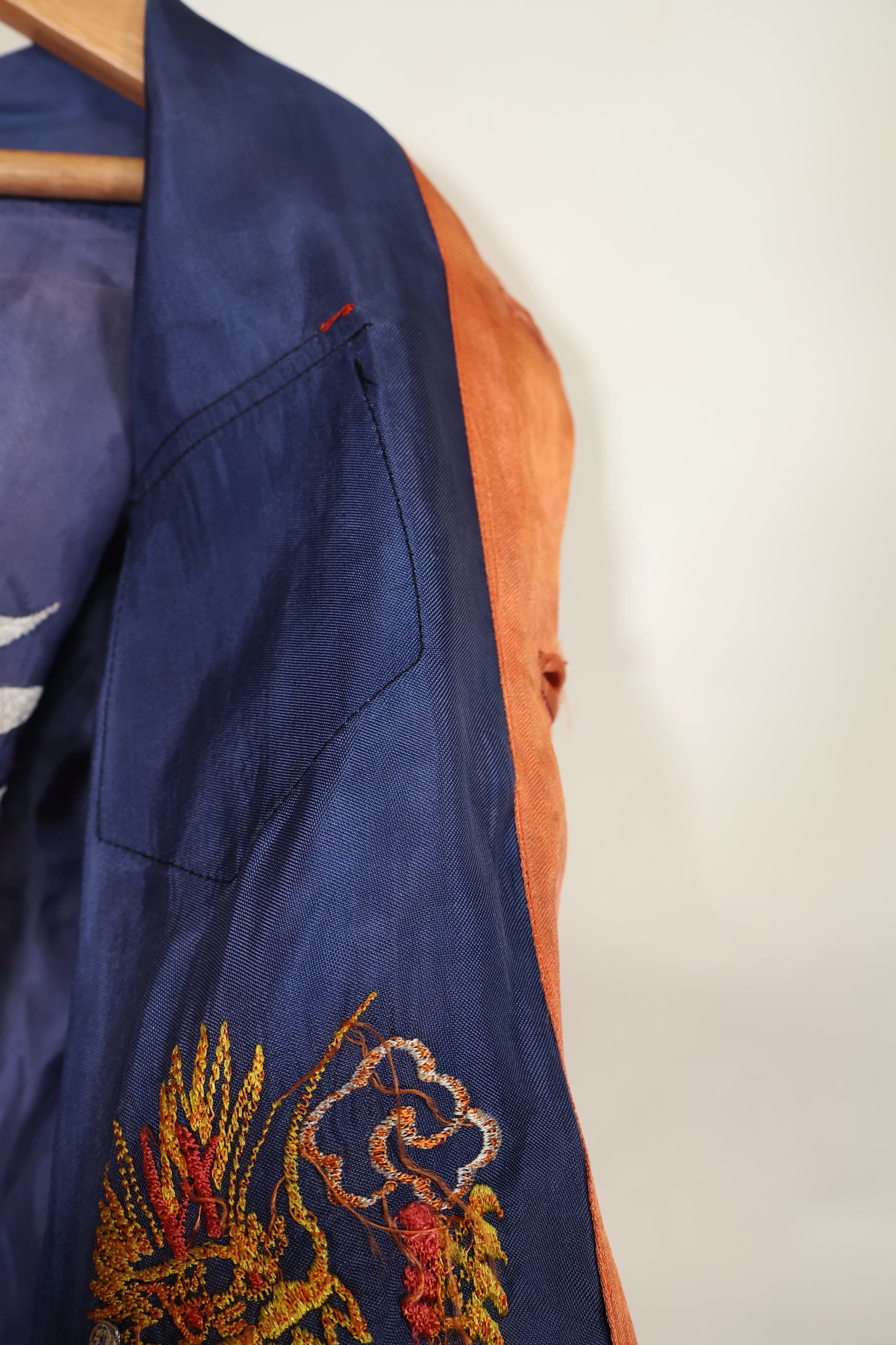 推定 1950年代後半〜1960年代 子供用 OKINAWA シャツ 刺繍お土産品 未使用品