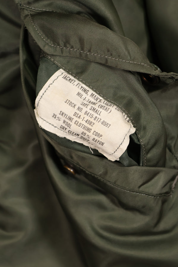 実物 1960年代初期 USAF L2-B フライトジャケット 状態良い 中古品