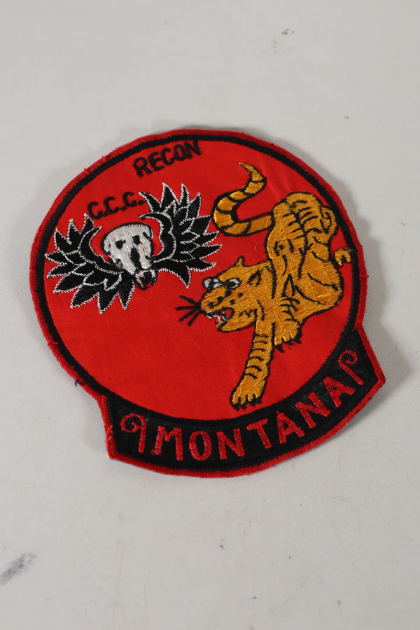 1970年 アメリカ陸軍特殊部隊 MACV SOG CCC RT MONTANA リーコンチームパッチ
