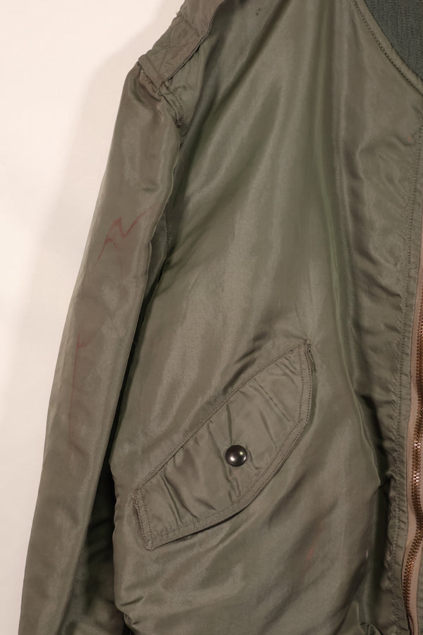 実物 1950年代ロット USAF L2-B フライトジャケット サイズラベルなし 汚れ・傷あり 中古品