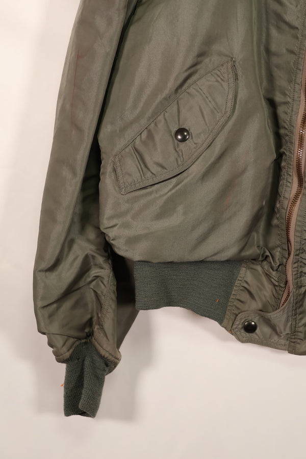 実物 1950年代ロット USAF L2-B フライトジャケット サイズラベルなし 汚れ・傷あり 中古品