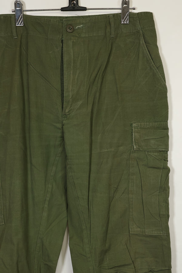 1968年契約 4th Model リップストップ ジャングルファティーグ パンツ M-L 中古品
