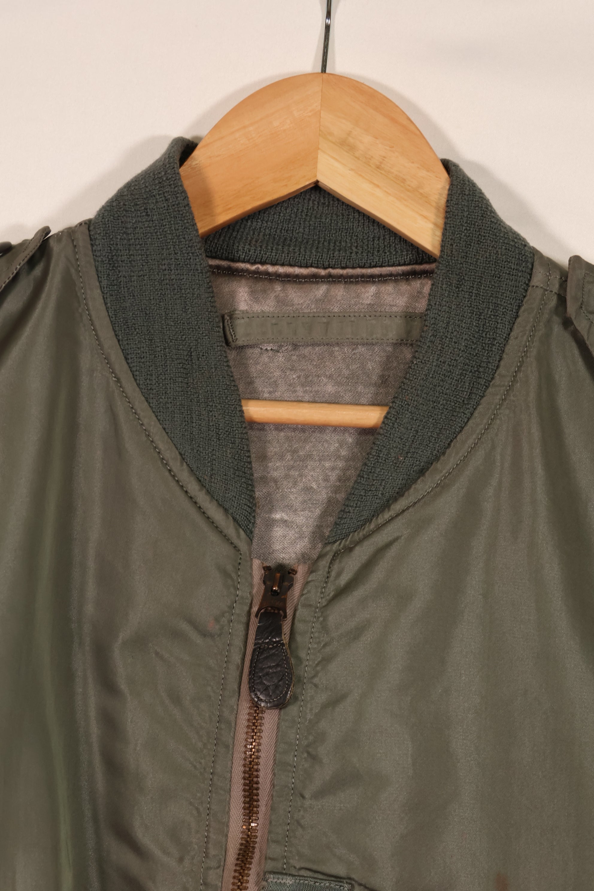 実物 1950年代ロット USAF L2-B フライトジャケット サイズラベルなし 汚れ・傷あり 中古品