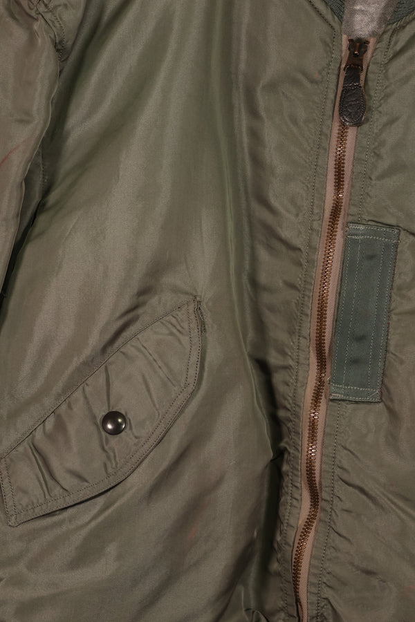実物 1950年代ロット USAF L2-B フライトジャケット サイズラベルなし 汚れ・傷あり 中古品