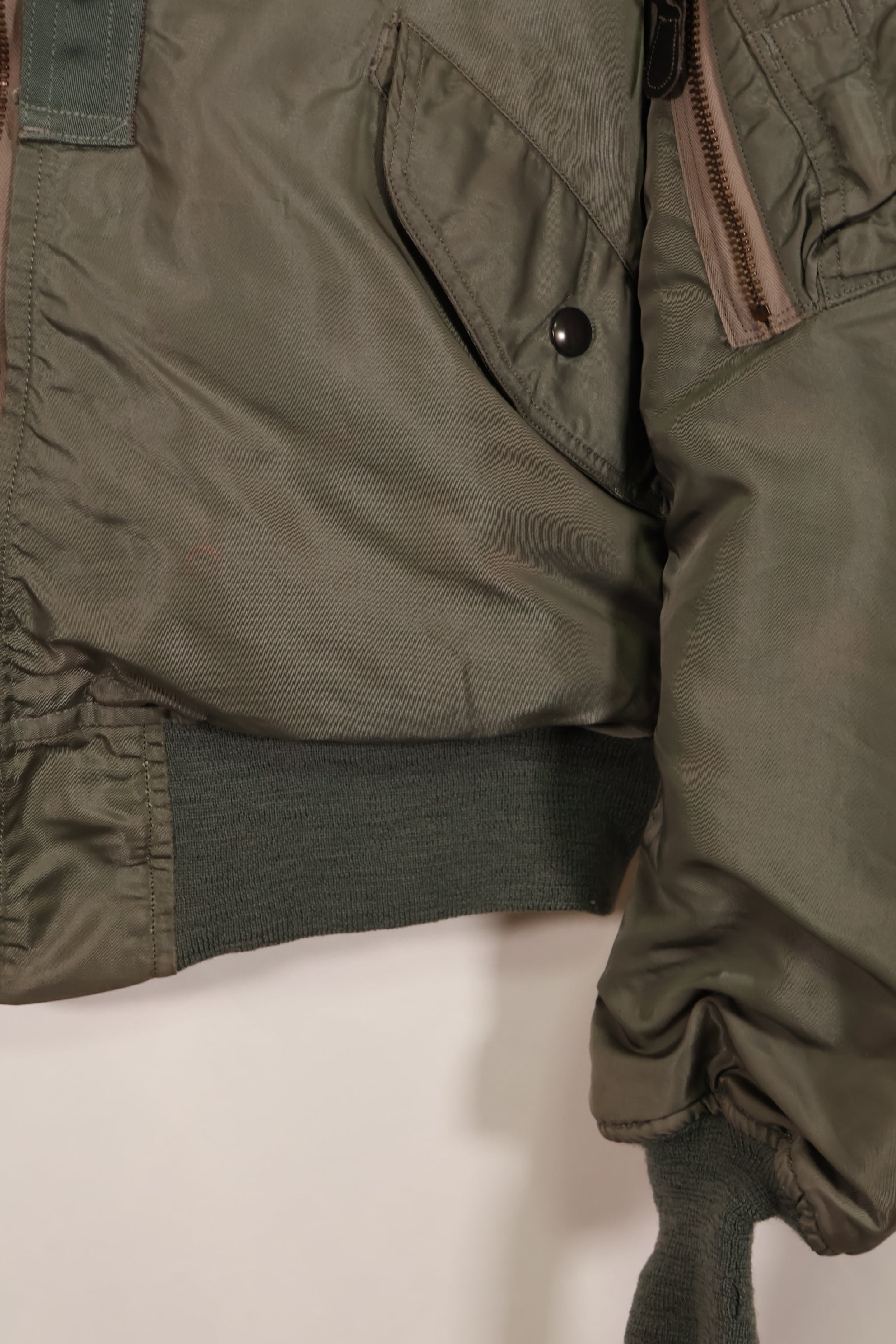 実物 1950年代ロット USAF L2-B フライトジャケット サイズラベルなし 汚れ・傷あり 中古品