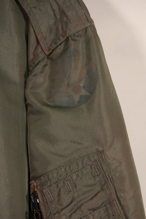 実物 1950年代ロット USAF L2-B フライトジャケット サイズラベルなし 汚れ・傷あり 中古品