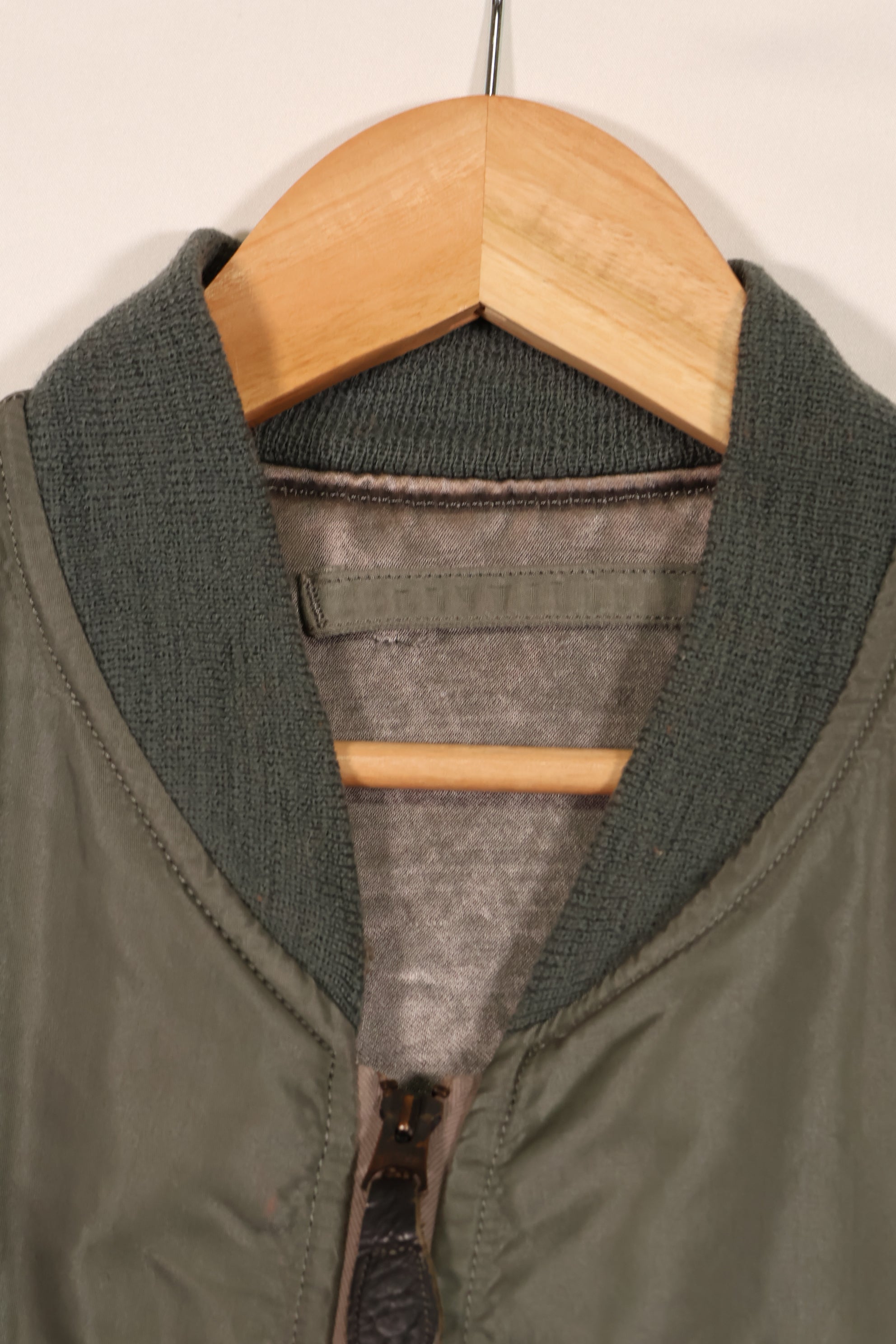 実物 1950年代ロット USAF L2-B フライトジャケット サイズラベルなし 汚れ・傷あり 中古品