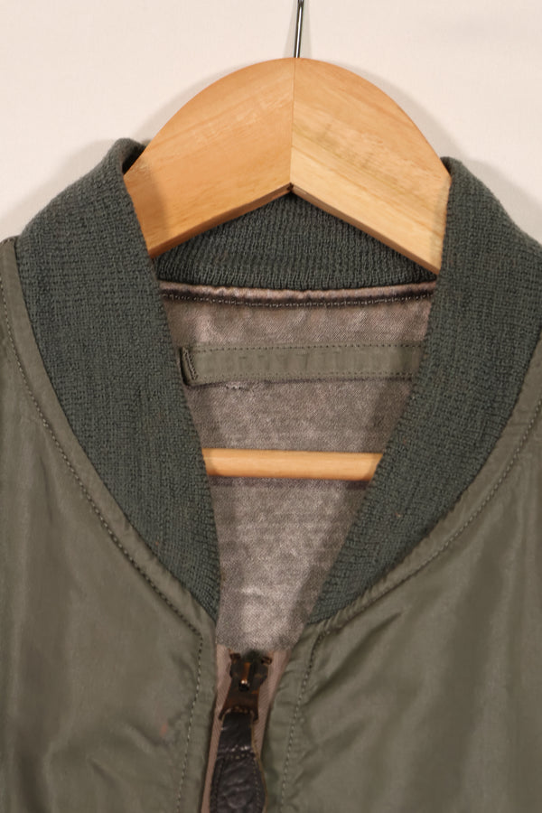 実物 1950年代ロット USAF L2-B フライトジャケット サイズラベルなし 汚れ・傷あり 中古品