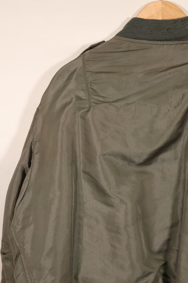 実物 1950年代ロット USAF L2-B フライトジャケット サイズラベルなし 汚れ・傷あり 中古品