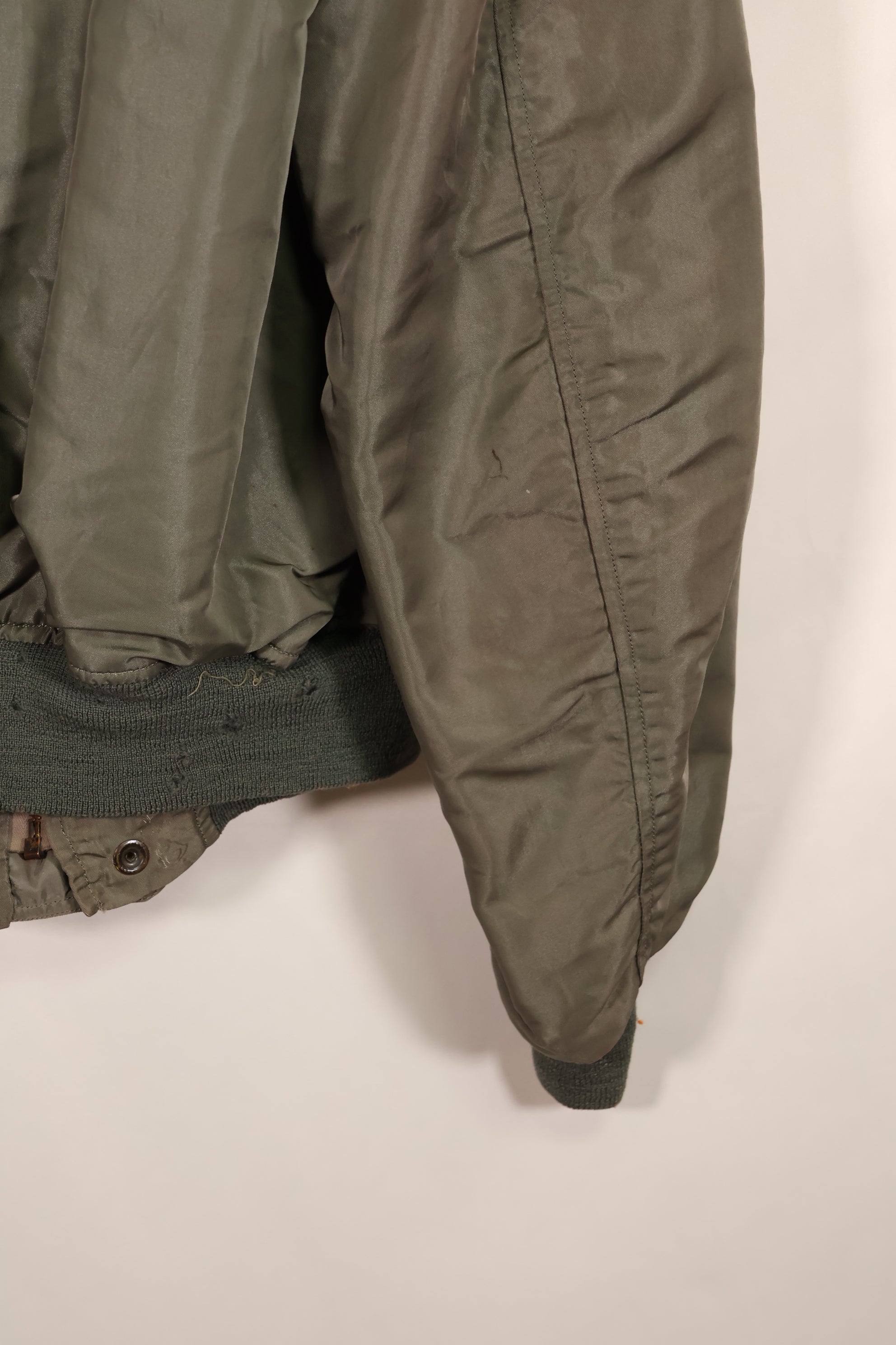 実物 1950年代ロット USAF L2-B フライトジャケット サイズラベルなし 汚れ・傷あり 中古品