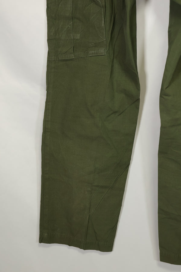 1968年契約 4th Model リップストップ ジャングルファティーグ パンツ M-L 中古品