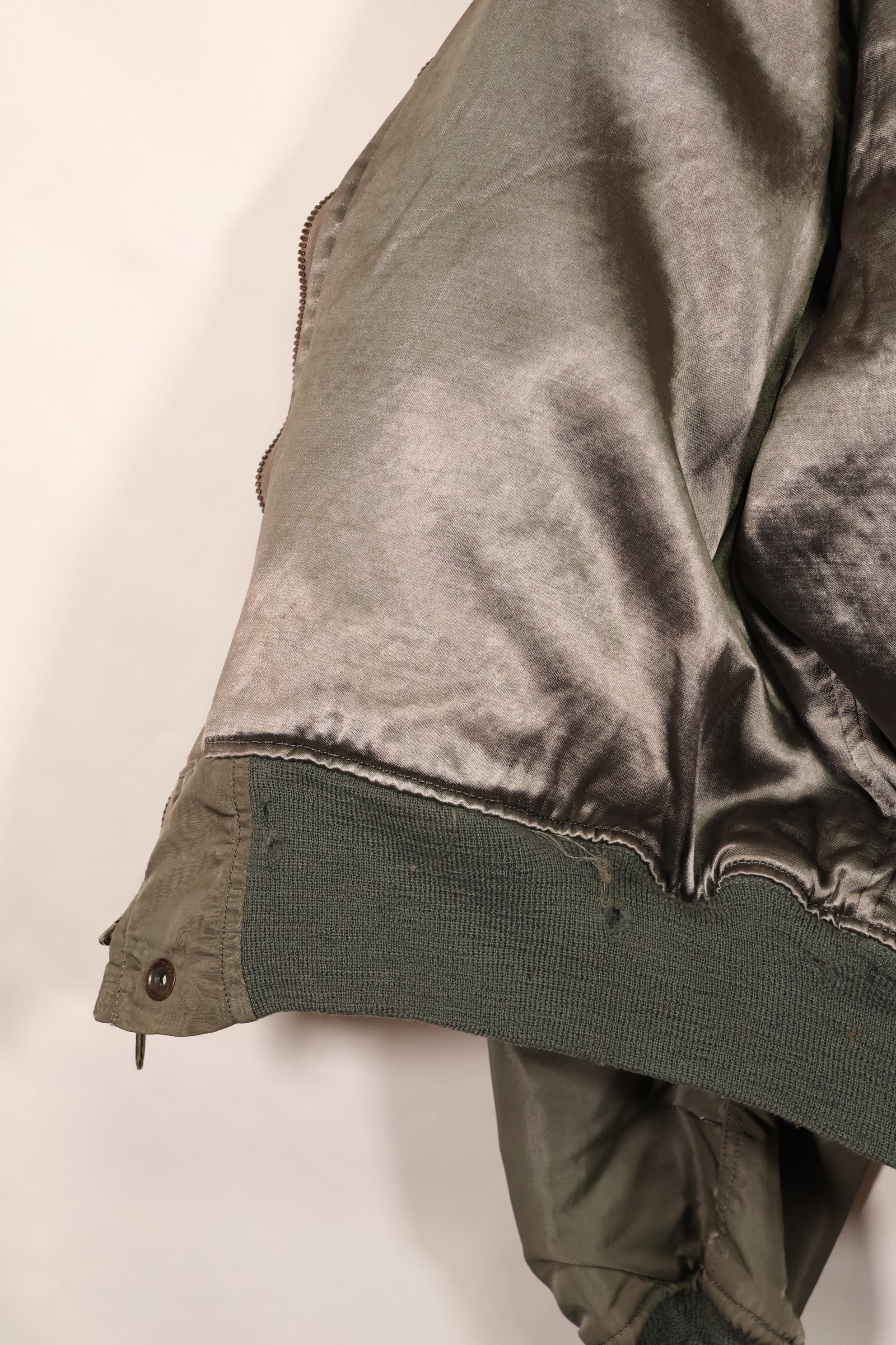 実物 1950年代ロット USAF L2-B フライトジャケット サイズラベルなし 汚れ・傷あり 中古品