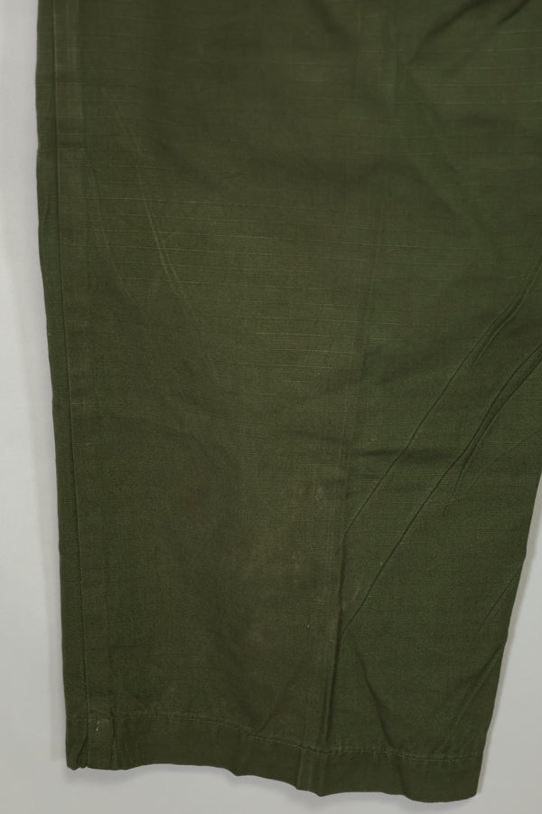 1968年契約 4th Model リップストップ ジャングルファティーグ パンツ M-L 中古品