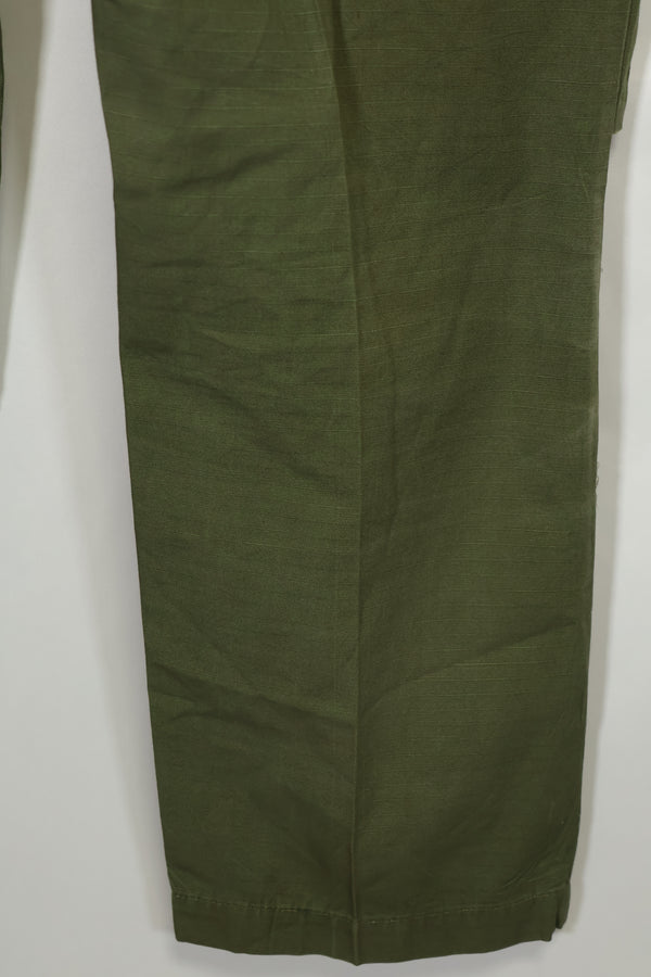 1968年契約 4th Model リップストップ ジャングルファティーグ パンツ M-L 中古品