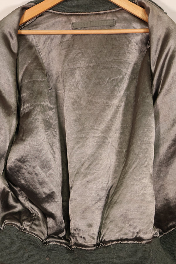 実物 1950年代ロット USAF L2-B フライトジャケット サイズラベルなし 汚れ・傷あり 中古品