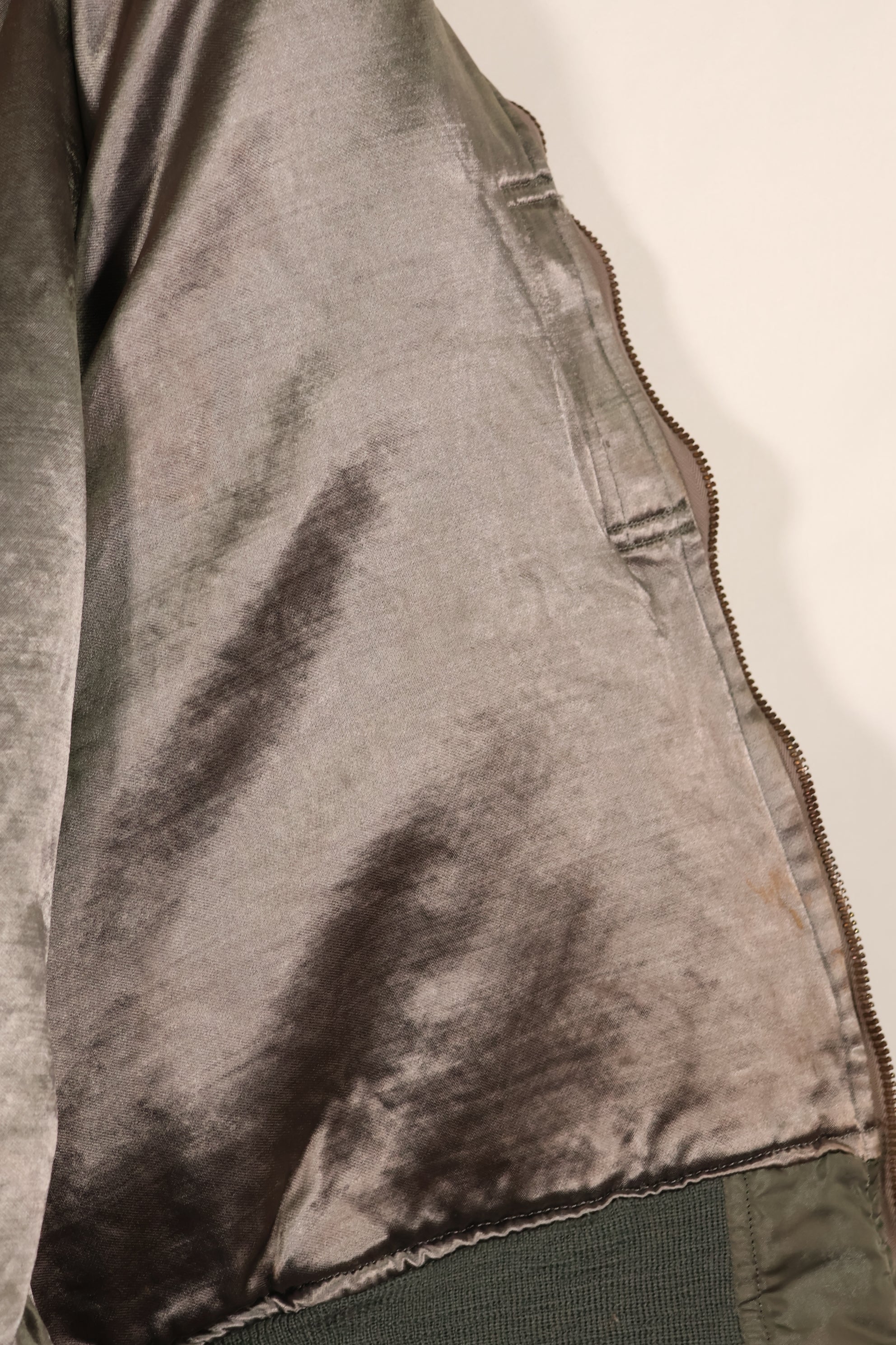 実物 1950年代ロット USAF L2-B フライトジャケット サイズラベルなし 汚れ・傷あり 中古品