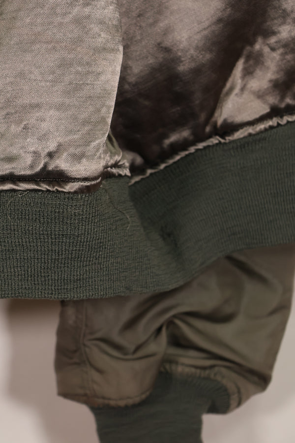 実物 1950年代ロット USAF L2-B フライトジャケット サイズラベルなし 汚れ・傷あり 中古品