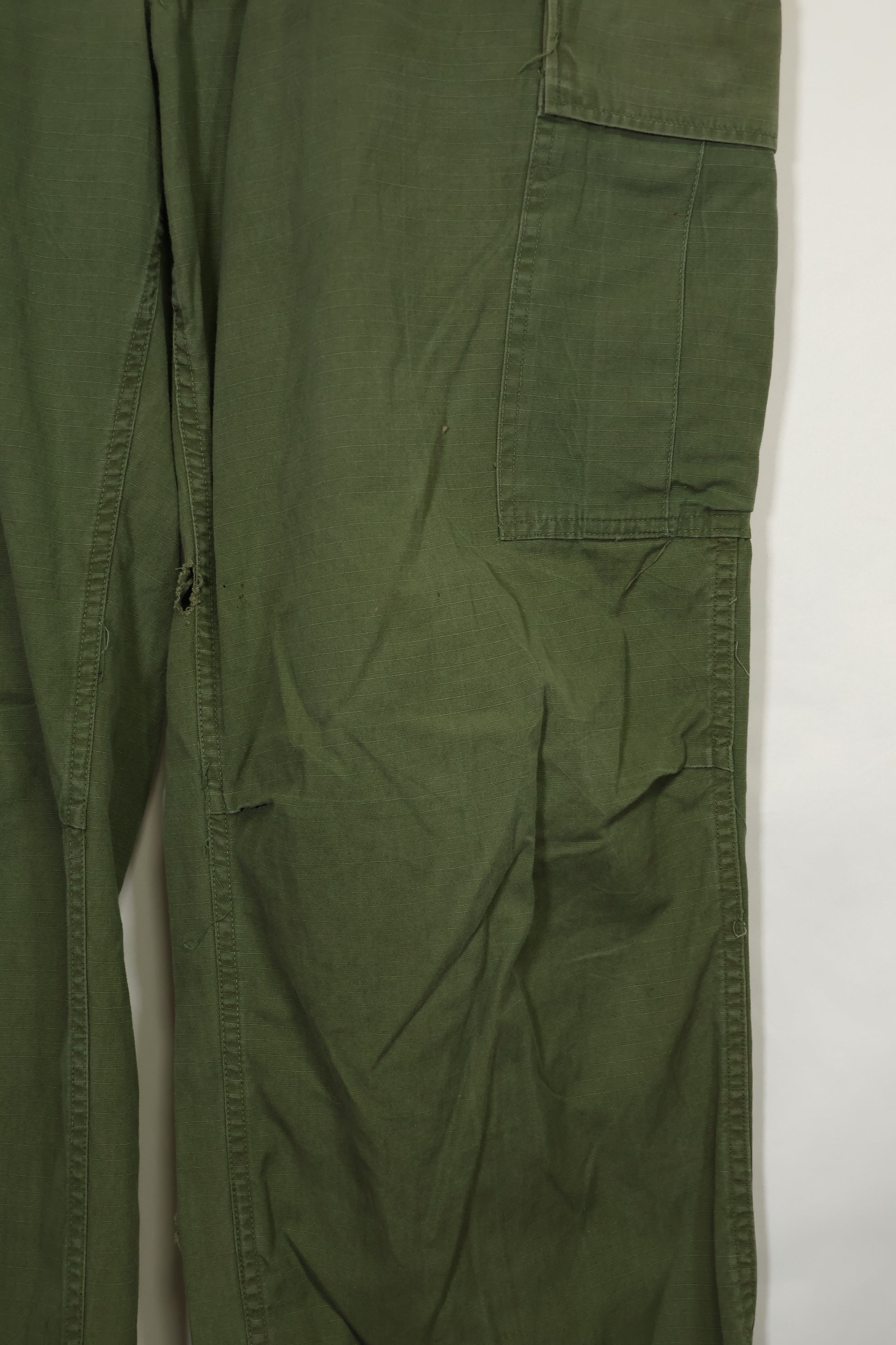 1968〜69年契約 4th Model リップストップ ジャングルファティーグ パンツ L-L 中古品