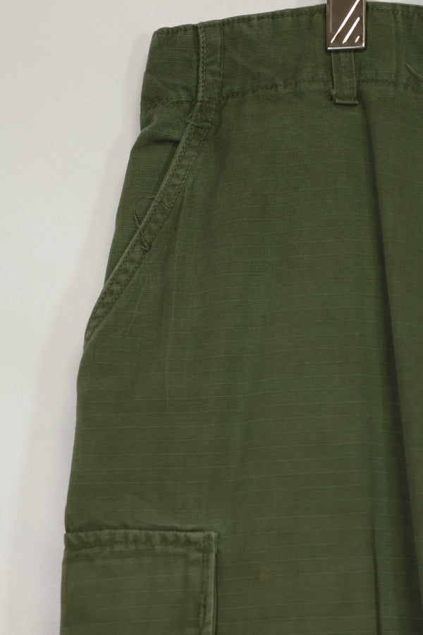 1968〜69年契約 4th Model リップストップ ジャングルファティーグ パンツ L-L 中古品
