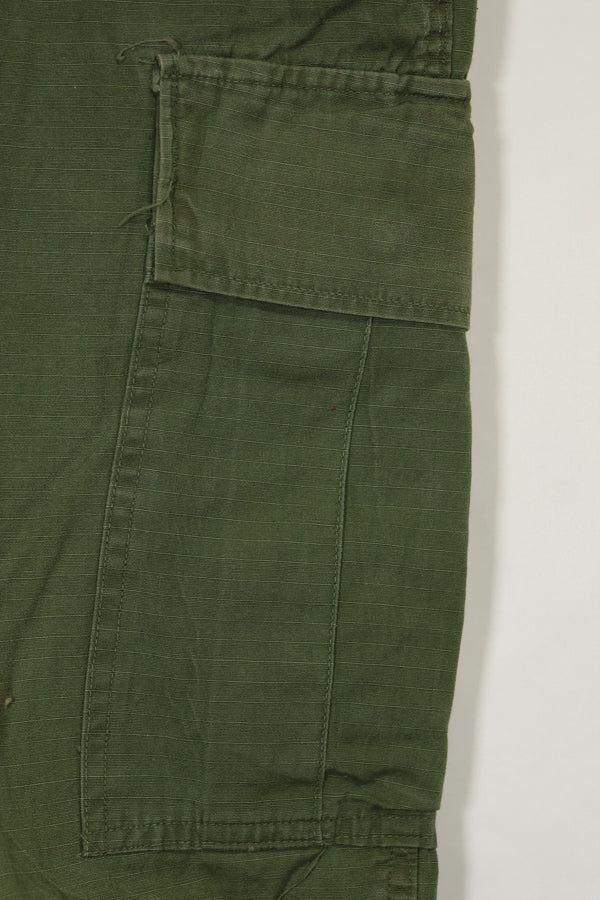 1968〜69年契約 4th Model リップストップ ジャングルファティーグ パンツ L-L 中古品