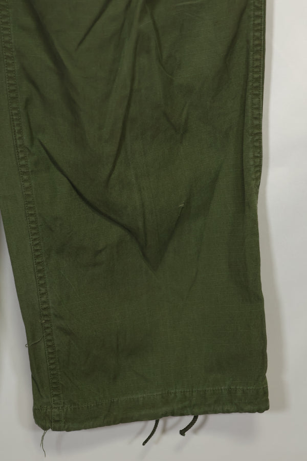 1968〜69年契約 4th Model リップストップ ジャングルファティーグ パンツ L-L 中古品