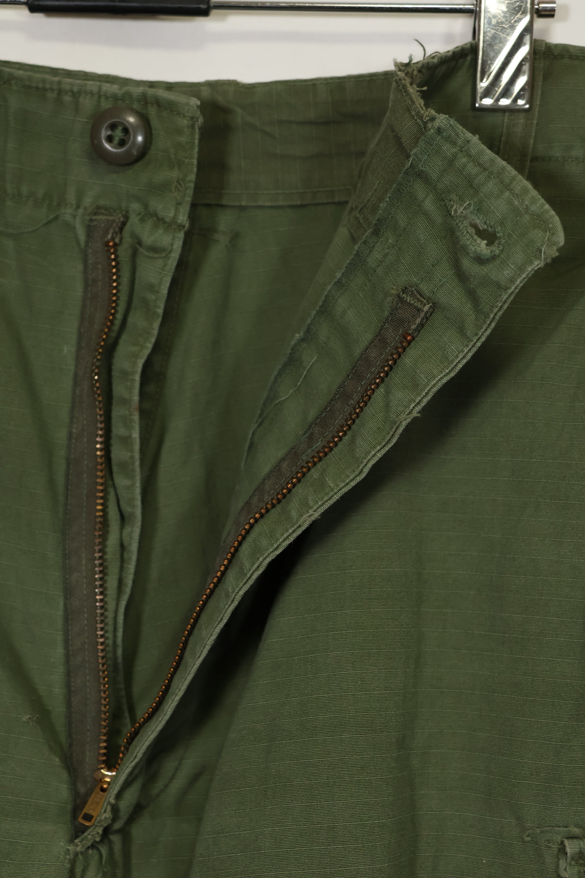 1968〜69年契約 4th Model リップストップ ジャングルファティーグ パンツ L-L 中古品