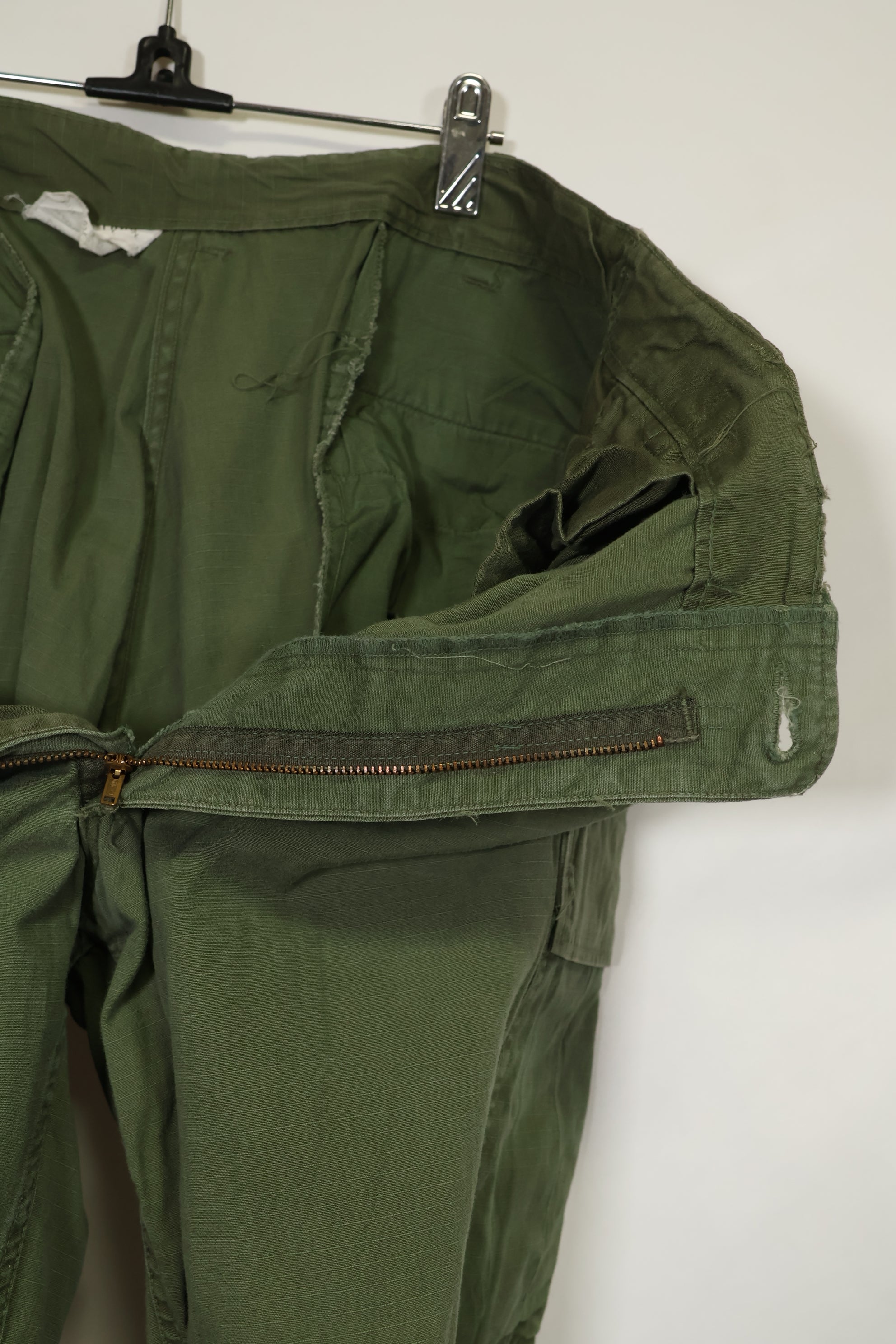 1968〜69年契約 4th Model リップストップ ジャングルファティーグ パンツ L-L 中古品