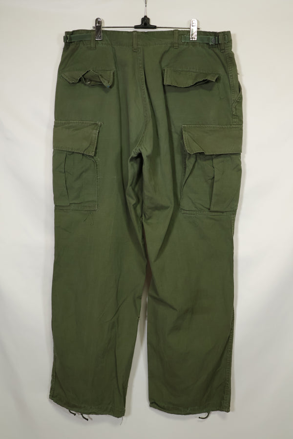 1968〜69年契約 4th Model リップストップ ジャングルファティーグ パンツ L-L 中古品
