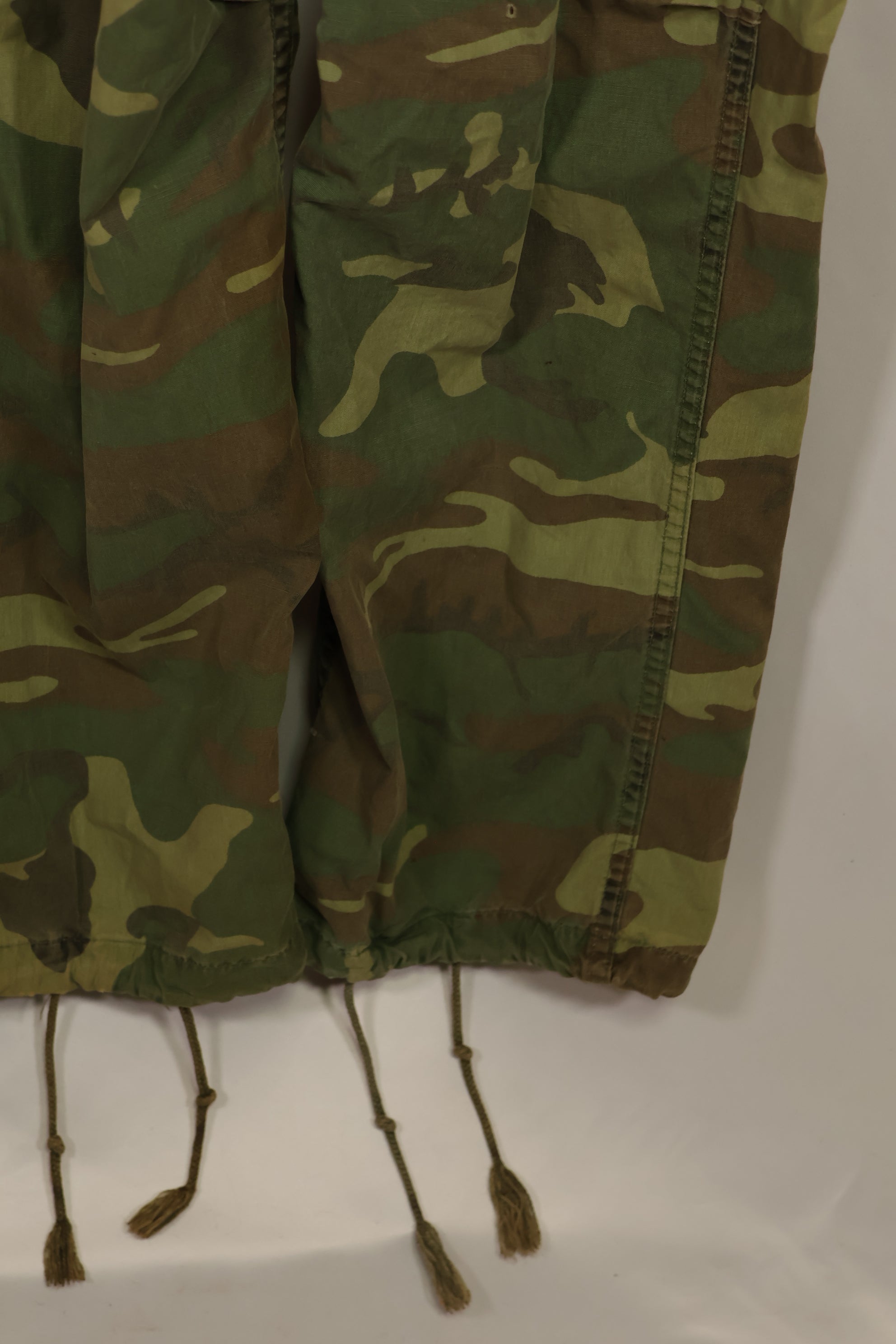 実物 1966年〜1967年 レア品 ローカル改造 フライトスーツ ERDL 初期プリント