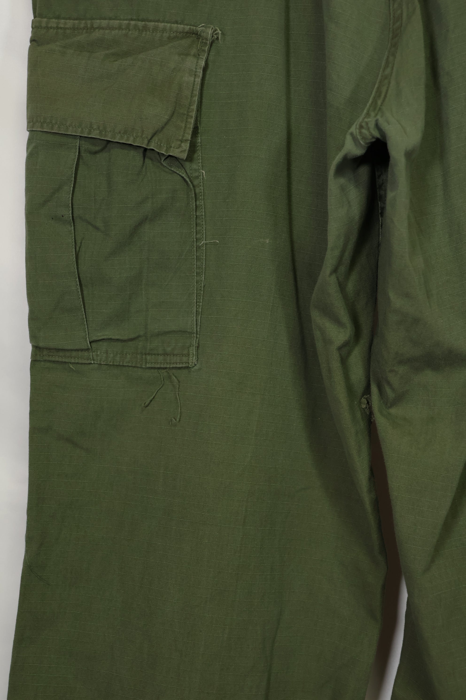 1968〜69年契約 4th Model リップストップ ジャングルファティーグ パンツ L-L 中古品