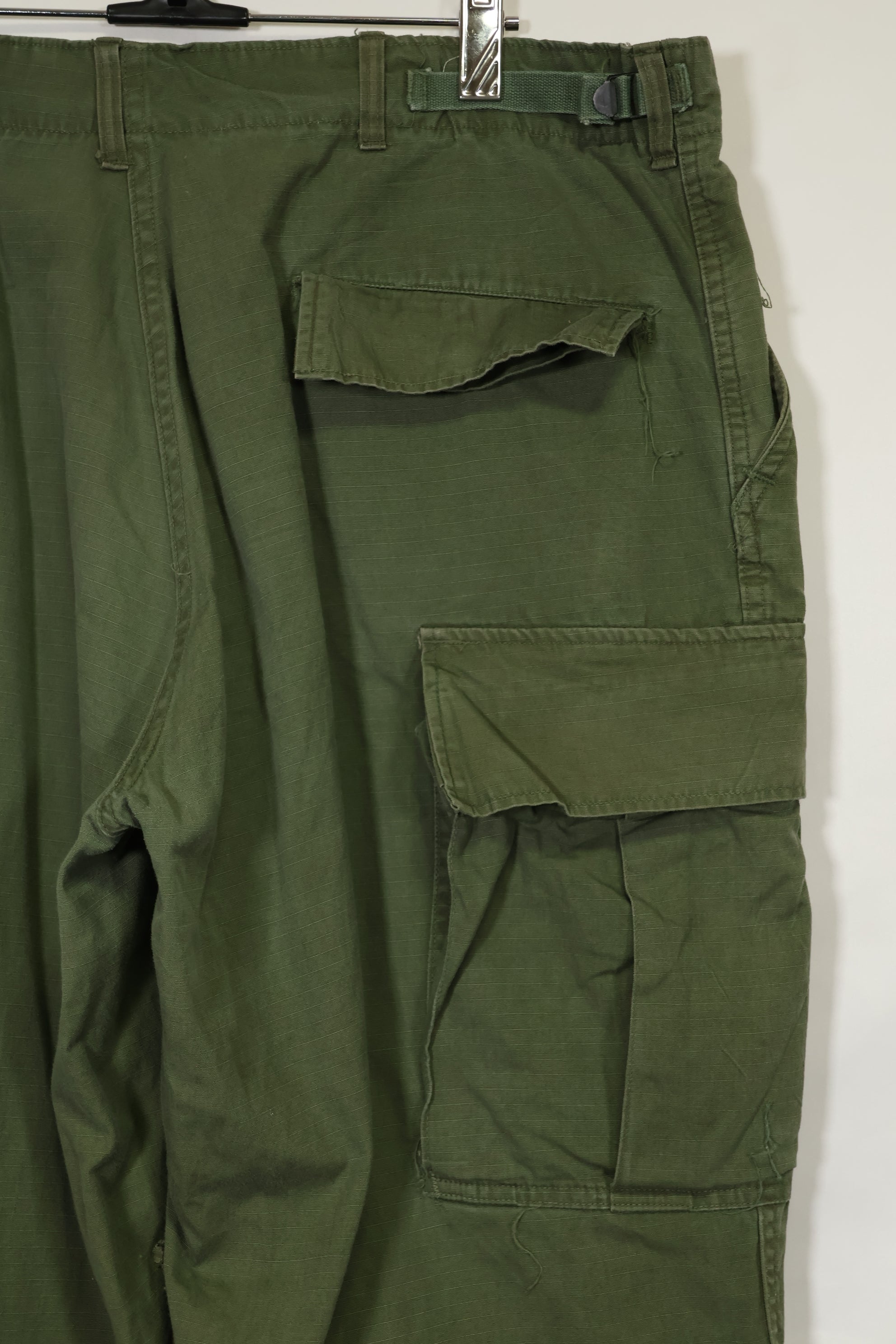 1968〜69年契約 4th Model リップストップ ジャングルファティーグ パンツ L-L 中古品