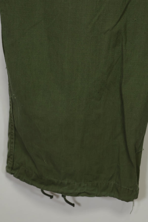 1968〜69年契約 4th Model リップストップ ジャングルファティーグ パンツ L-L 中古品