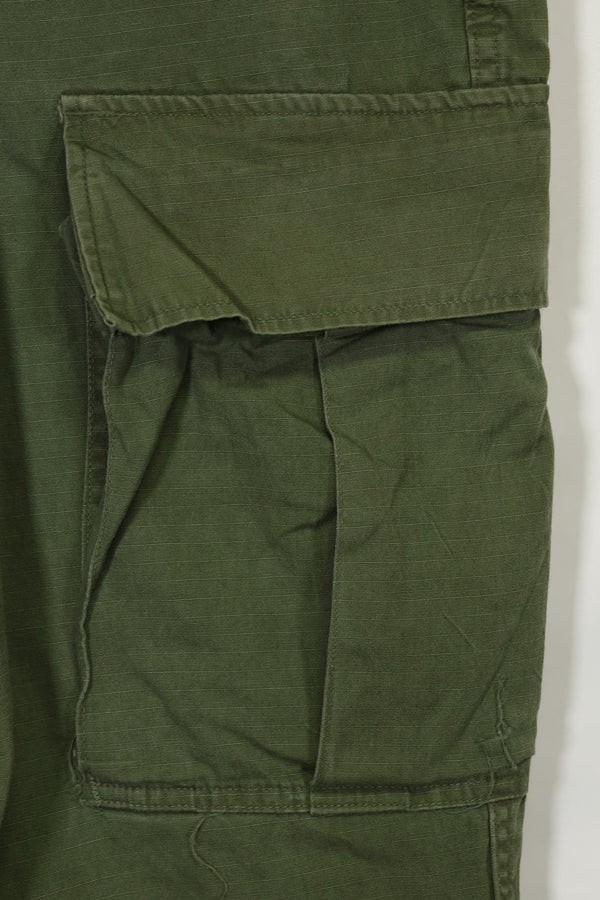 1968〜69年契約 4th Model リップストップ ジャングルファティーグ パンツ L-L 中古品