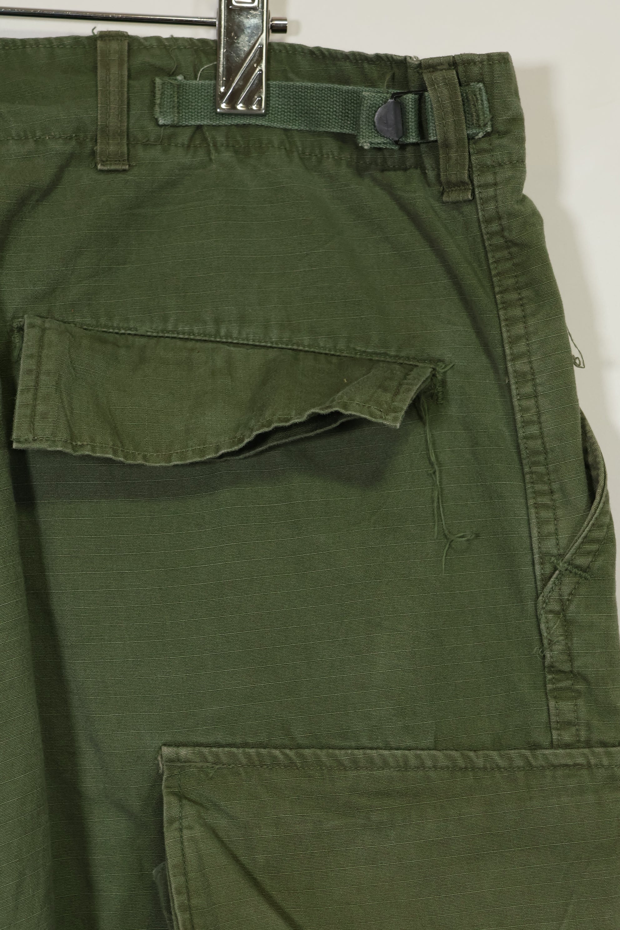 1968〜69年契約 4th Model リップストップ ジャングルファティーグ パンツ L-L 中古品